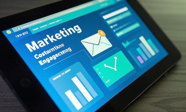 Email marketing automation dashboard
